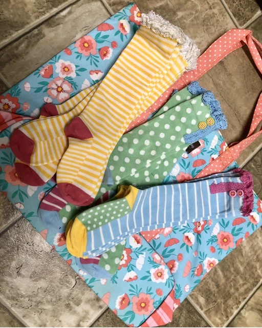 Matilda Jane Girls Lot of 3 Pair Small New