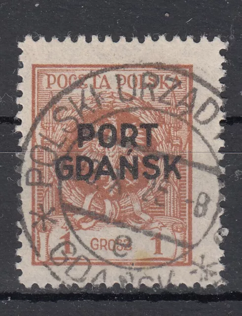 1b) Hafen von Danzig " Port Gdansk " Mi. 1 gest. GDANSK     (4350)