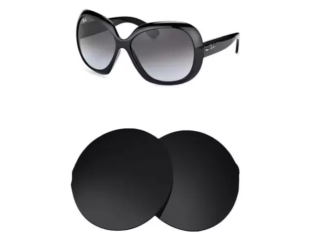 Seek Optics Replacement Sunglass Lenses for Ray-Ban RB 4098 Jackie Ohh II 60mm