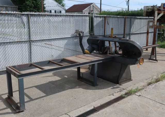 W. F. Wells and Sons Horizontal Band Saw Model D Used W. F. Wells and Sons Horizontal Band Saw Model D Used