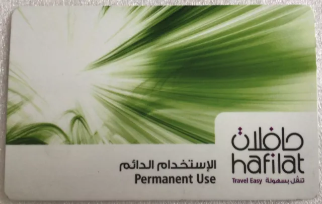 Abu Dhabi UAE Bus Card (Hafilat), Valid on Airport & Intercity Buses