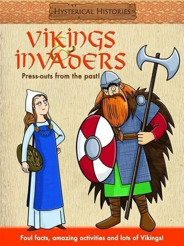 VIKINGS AND INVADERS Children's Facts Learning Activity Book New with ...