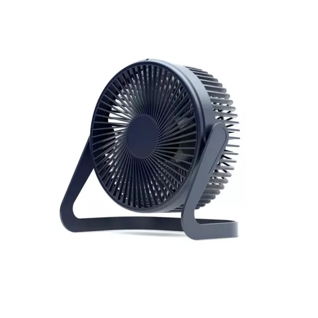 Ventilador de escritorio USB giratorio eléctrico portátil ajustable silencioso