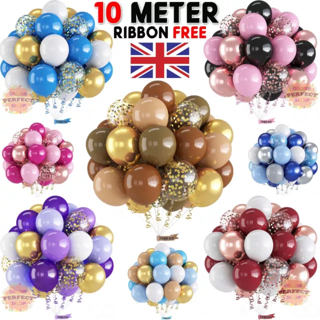 100 X Latex PLAIN BALOON BALLONS helium BALLOONS Quality Party Birthday Wedding