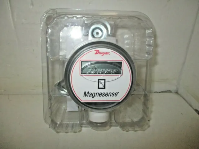 DWYER MS 311 LCD Magnesense Digital Pressure Transmitter Gauge Meter MS-311-LCD