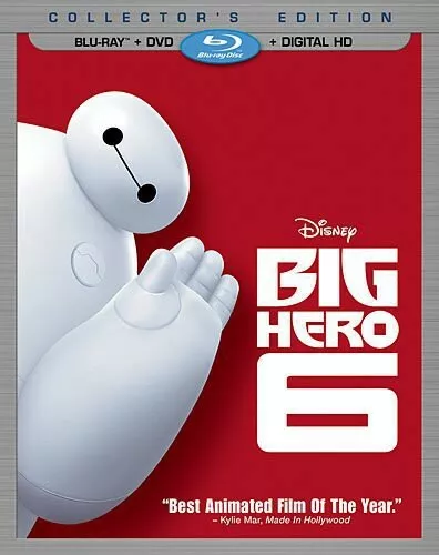 Big Hero 6 [Blu-ray + DVD + Digital HD] - DVD