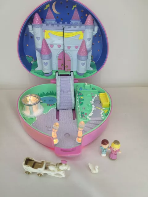 POLLY POCKET 1992 LIGHT UP Starlight Castle COMPLETE 170.00