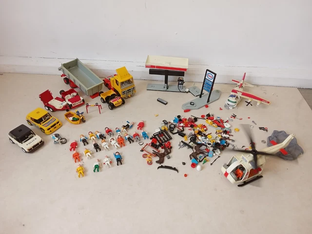 PLAYMOBIL VRAC ÉNORME lot environ 11 KG accessoires, vaisselles