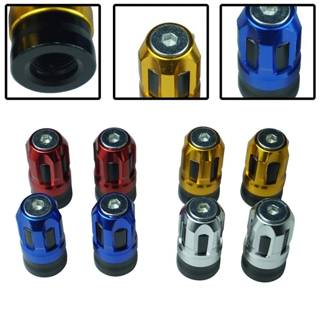 Sleek Design Aluminum Alloy Tire Valve Core Cover for Modified Motorcycle Car