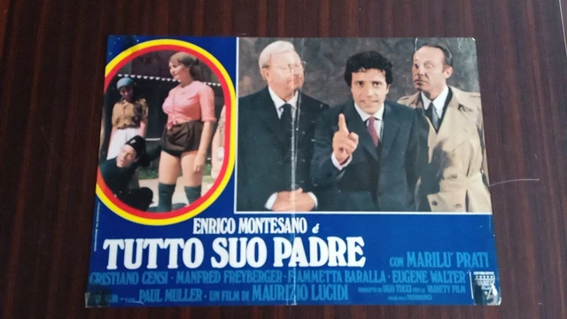 TUTTO SUO PADRE con Enrico Montesano 5 fotobuste EUR 24,99 PicClick IT