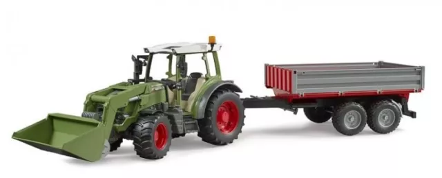 BRUDER - FENDT Vario 211 with loader and trailer - 1/16 - BRU2182