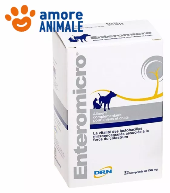 DRN Enteromicro Complex 32 compresse - Alimento complementare per cani e gatti