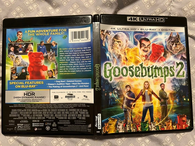 Goosebumps 2: Haunted Halloween (Ultra HD, 2018)