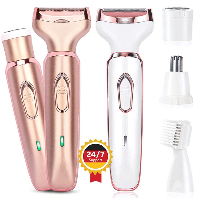 Afeitadora eléctrica para mujer Lady shaver afeitadora para mujer cortadora de pelo corporal DE
