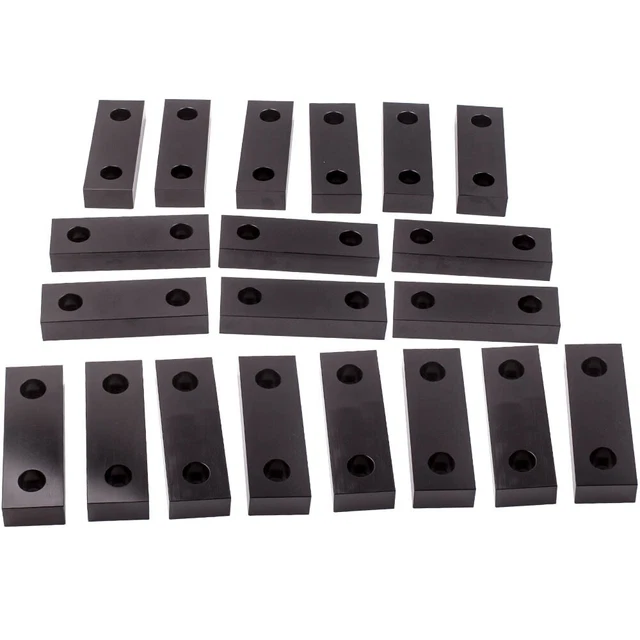 10 PACK 20 PIECES 6"x2"x1" Standard Alum Soft Jaws New Brand