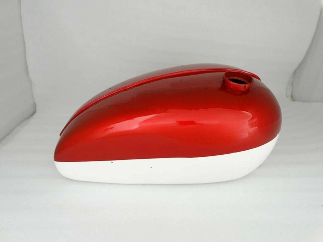 GAS TANK FOR 1960's Triumph T120 Tr6 1960 Duplex Frame in Cherry ...