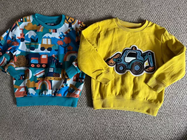 Boy's Next Sweatshirts Size 4-5 Years X 2