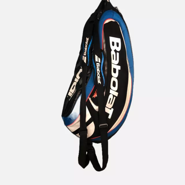 Babolat Team Multiple Tennis Racket Duffel Bag Backpack -Large-Blue/Black/Red
