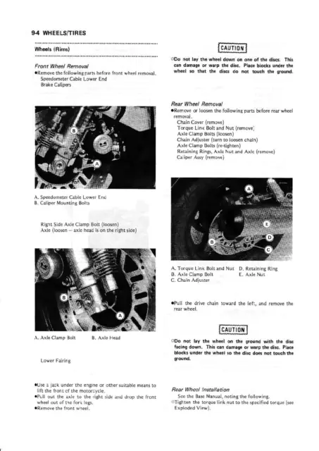 1986-1988 Kawasaki GPZ1000 GPZ 1000RX Workshop Service Repair Manual PDF on CD 3