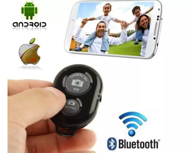 Telecommande Bluetooth Smartphone Tablette Android IOS Declencheur Photo Selfie