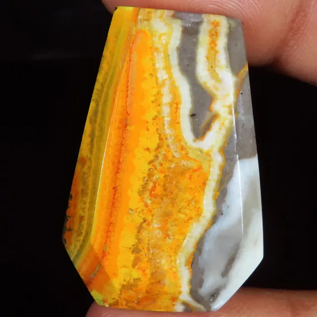 59.75 CT Natural Indonesian Bumble Bee Jasper Quality Gemstone 24x35x6 mm gf_419