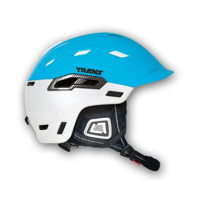 Trans 900 Uomo Sci & Snowboard Casco Helmet Opaco Blue Tgl M 57-58 CM