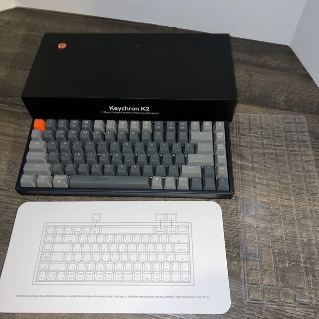 KEYCHRON K2 WIRELESS Gaming Mechanical Keyboard (Red Switches) 54.99