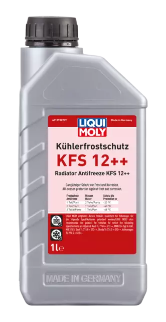 Kühlerfrostschutz KFS 12++ 1 l