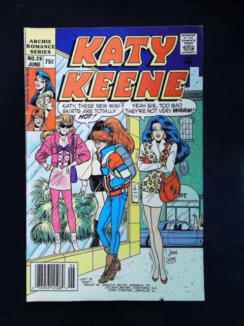 Katy Keene Special #26  Archie Comics 1988 Fn Newsstand