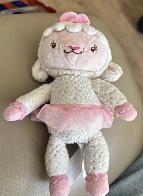 DISNEY STORE DOC McStuffins Lambie Lamb Soft Plush Toy 7”