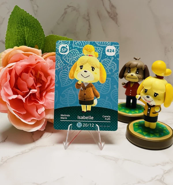 ORIGINAL AMIIBO KARTE Isabelle / Melinda Nr. 424 EU | Animal Crossing
