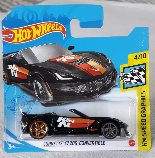 Hot Wheels Corvette C7 Z06 Convertible - combined postage