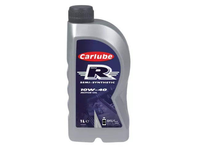 Carlube Triple R 10W-40 Semi-Synthetic Engine Oil 1 litre