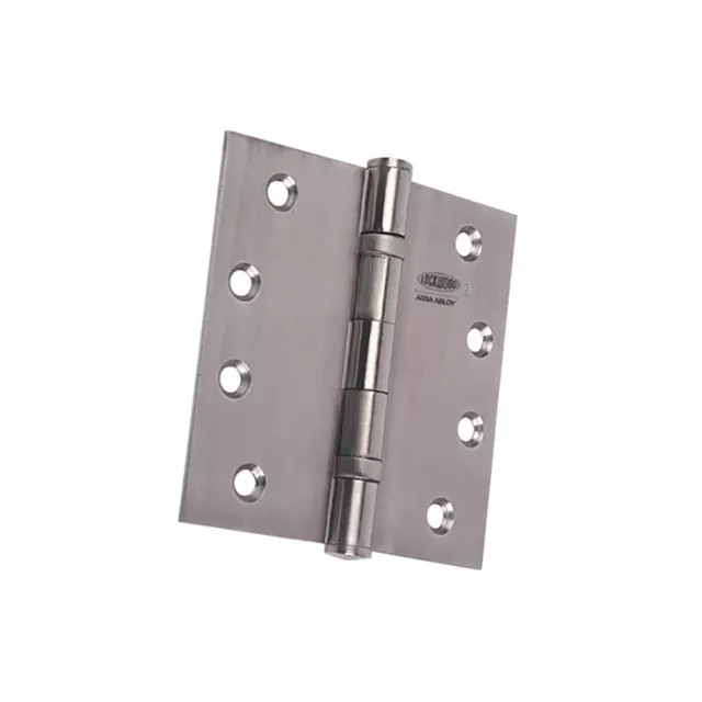 Lockwood Butt Hinge 100x75x2.5mm Ball Bearing SS LW10075PPSS with fixing screws