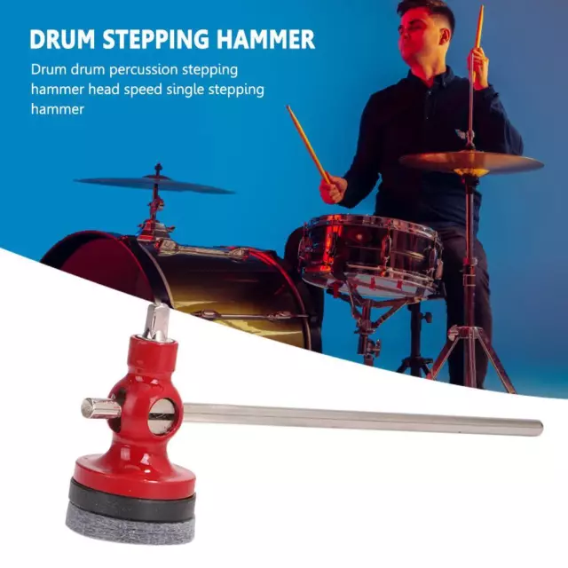 Drum pedal key f? Bass, aluminum alloy, hammer with felt head, percussion