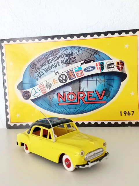 Norev Réédition Renault Frégate Amiral Jaune - Échelle 1/43 - Occasion Avec Boîte