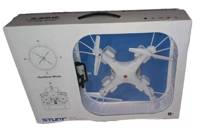 Stunt Drone 2.4Ghz R/C Series 4 Chanel  6-Axis Gyro Fully Working And Boxed