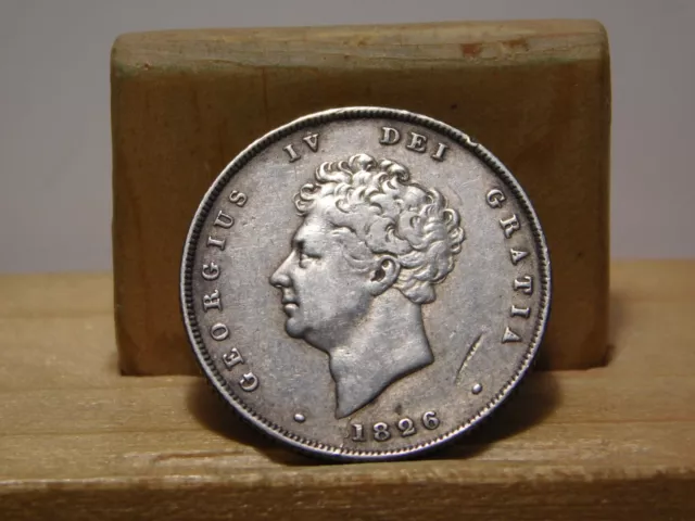 1826 Great Britain shilling, George IV