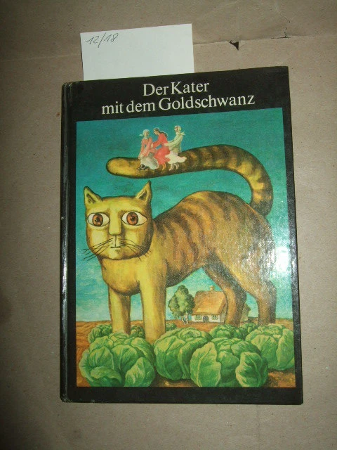 Der Kater mit dem Goldschwanz und andere russische Märchen, 1977,DDR-Märchenbuch