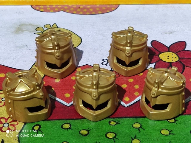 5 X ARCHERS TEMPLIERS PLAYMOBIL Chevaliers Templier Croisé