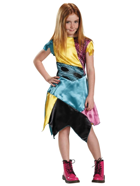 Sally Disney Tim Burton’s The Nightmare Before Christmas Child Girls Costume L