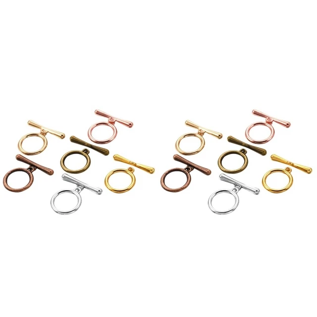 120 piezas Accesorio de joyería Suministro de joyería Cierre magnético