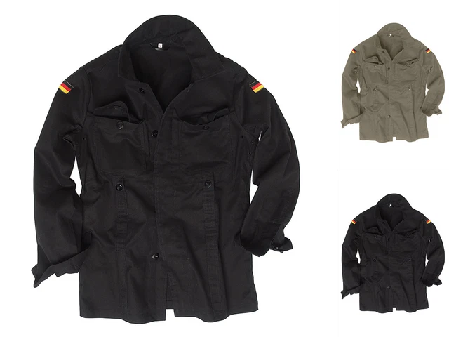 MIL-TEC BW MOLESKIN jacket work jacket insert Moleskin jacket field ...