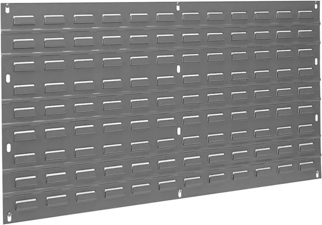 30136 Heavy Duty Wall Mount Garage Storage Steel Louvered Panel | Wall Storage B