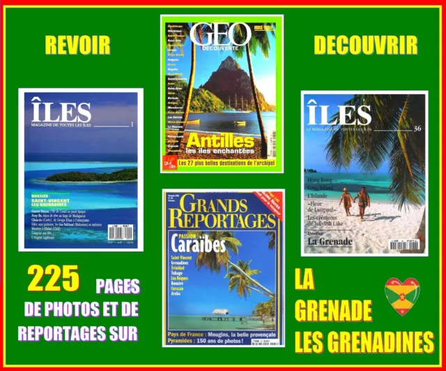 LA GRENADE -antilles - LES GRENADINES / prixportcompris