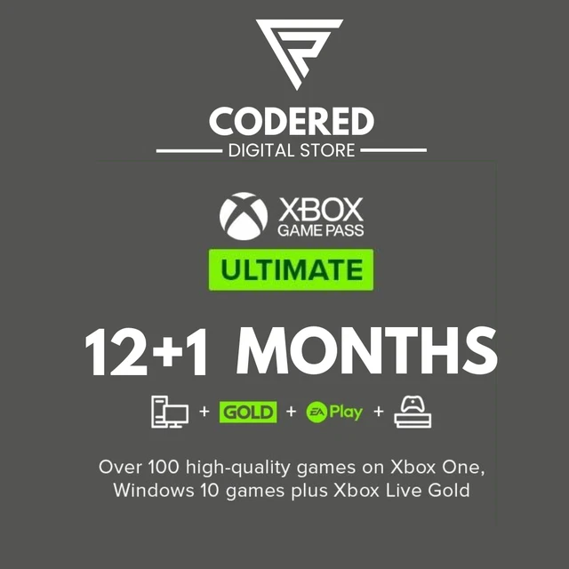 XBOX GAME PASS Ultimate 12 + 1 (Read Description/No Code) £32.44