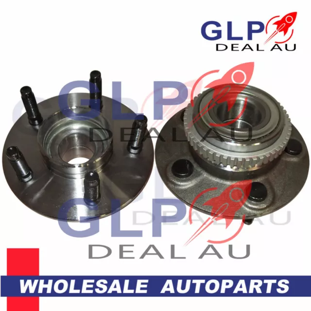 Pair Front Wheel Bearing Hubs Falcon Fairlane AU BA XR6T XR8 GT-P Territory 2wd