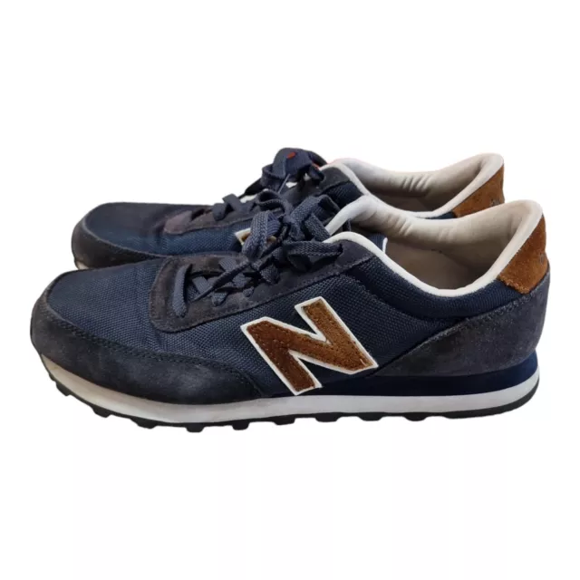 NEW BALANCE 501 Mens Shoes Navy Blue Sneakers Size 9.5 US, 9 UK, 43 EUR 👟