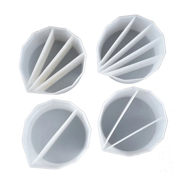 Clear Silicone Epoxy Resin Mixing Cups Distribution Measuring Cup DIY Resin  ❤XH