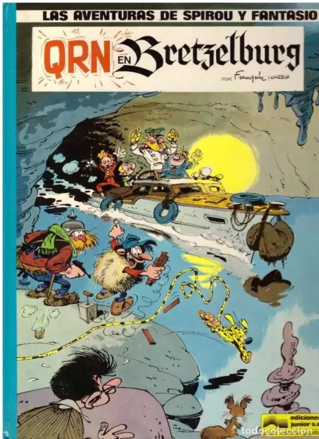 Las aventuras de Spirou y Fantasio, nº 14: QRN en Bretzelburg - Junior Grijalbo